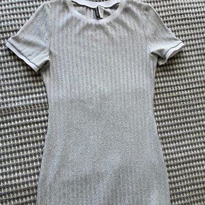 H&M gray dress